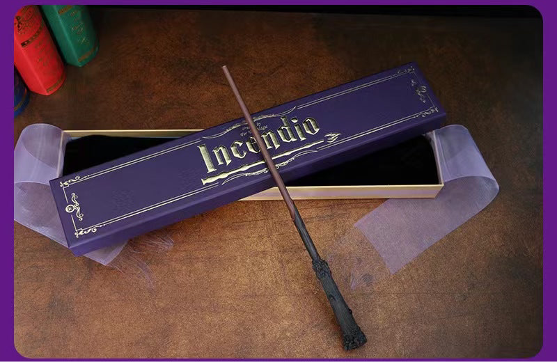 Harry Potter Fire-Breathing Magic Wand Authentic Universal Studios around the Original Factory Hermitic Fire-Breathing Magic Stick Birthday Gift