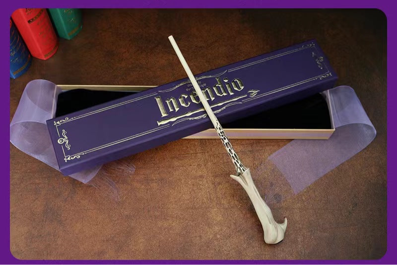 Harry Potter Fire-Breathing Magic Wand Authentic Universal Studios around the Original Factory Hermitic Fire-Breathing Magic Stick Birthday Gift