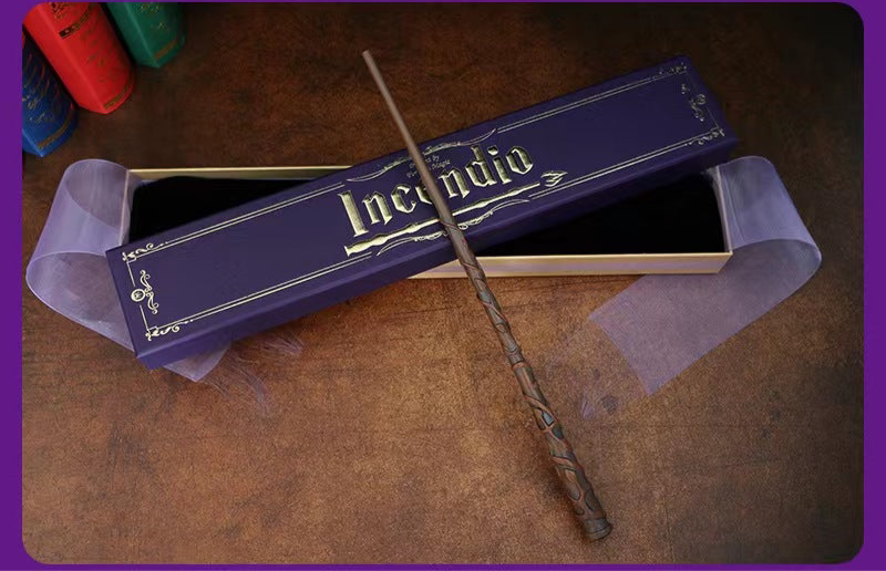 Harry Potter Fire-Breathing Magic Wand Authentic Universal Studios around the Original Factory Hermitic Fire-Breathing Magic Stick Birthday Gift