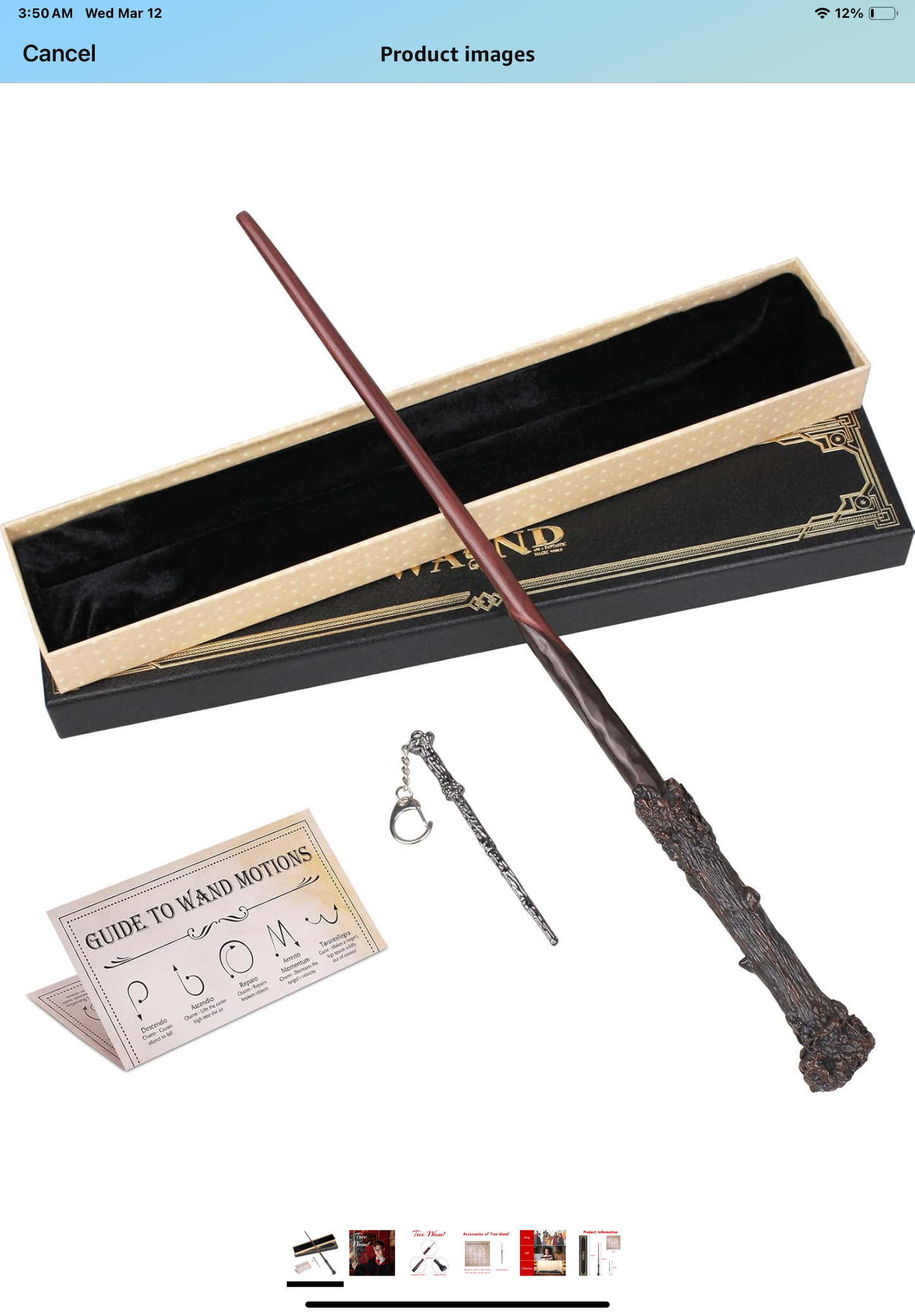 Harry Potter Fire-Breathing Magic Wand Authentic Universal Studios around the Original Factory Hermitic Fire-Breathing Magic Stick Birthday Gift